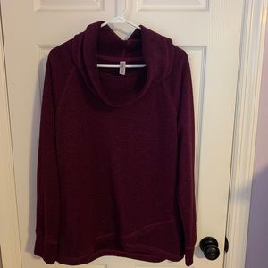 Cowl neck sweater